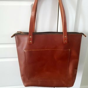 Portland Leather medium tote